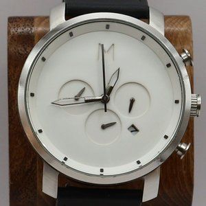 MVMT Chrono- White Dial -Clean and Classic- Very Good Condition